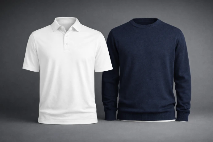 Premier Collection polo and sweater